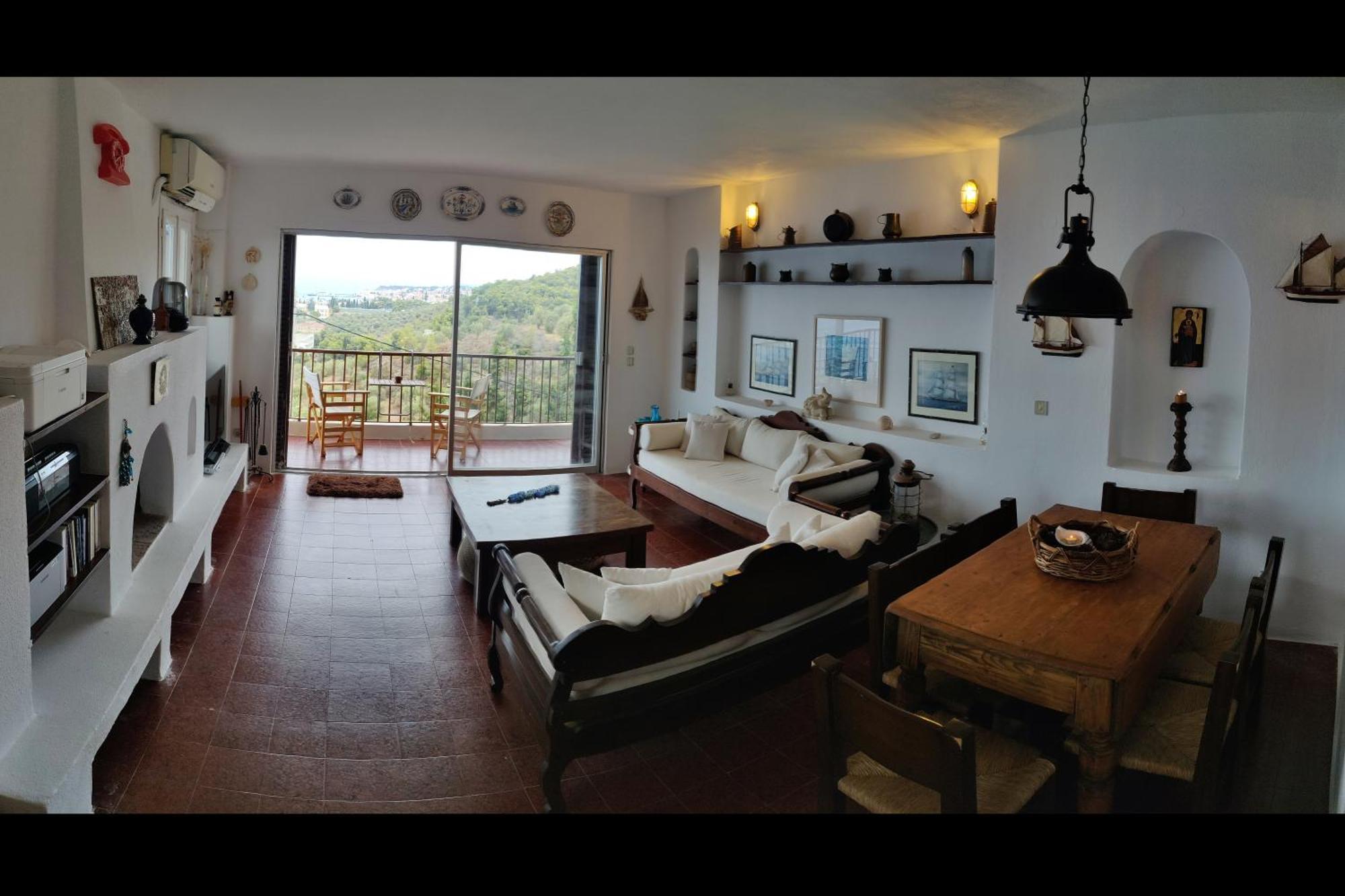 Ligoneri Hillside Cottage Bay View Spétses Exterior foto