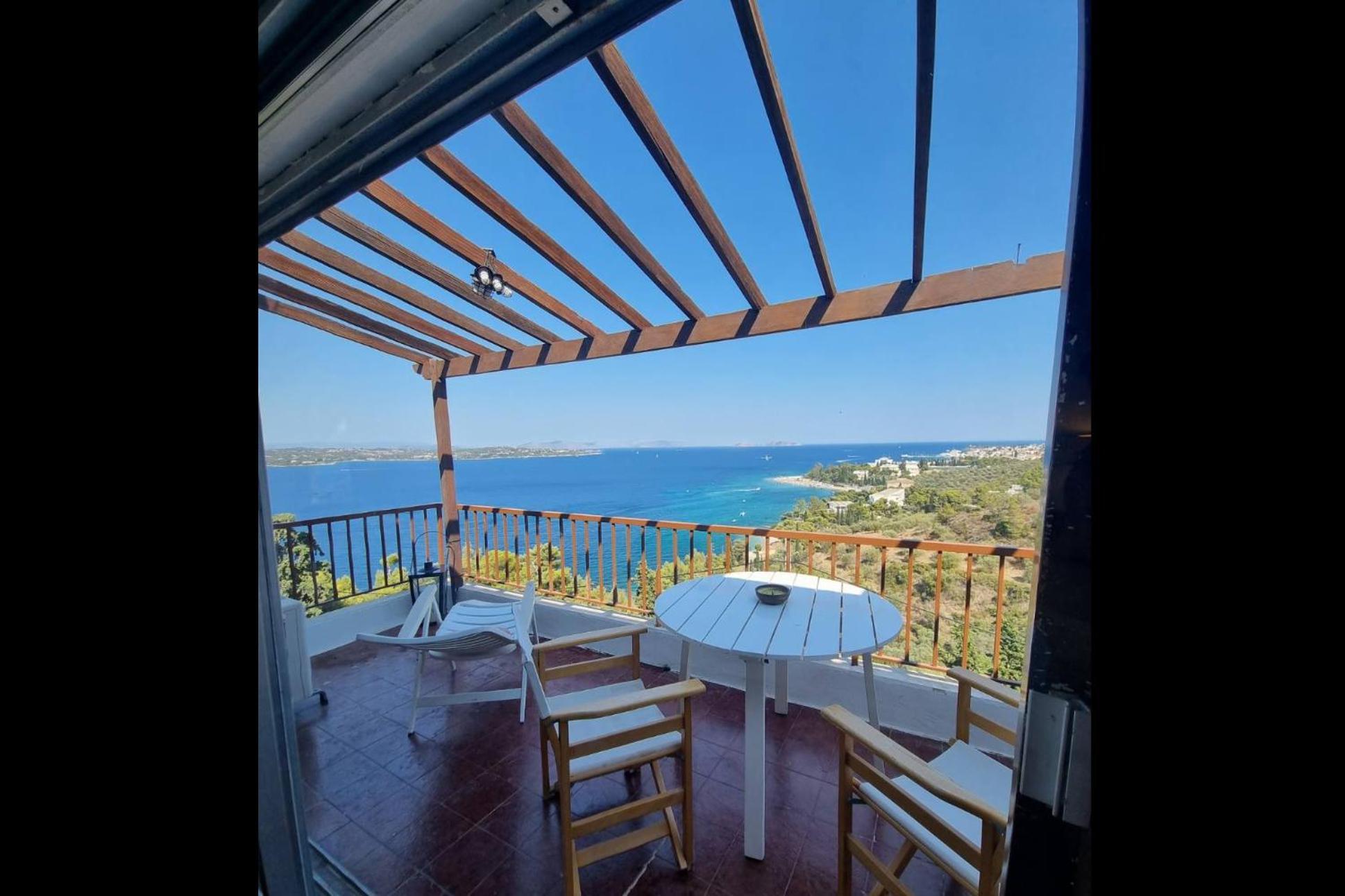 Ligoneri Hillside Cottage Bay View Spétses Exterior foto