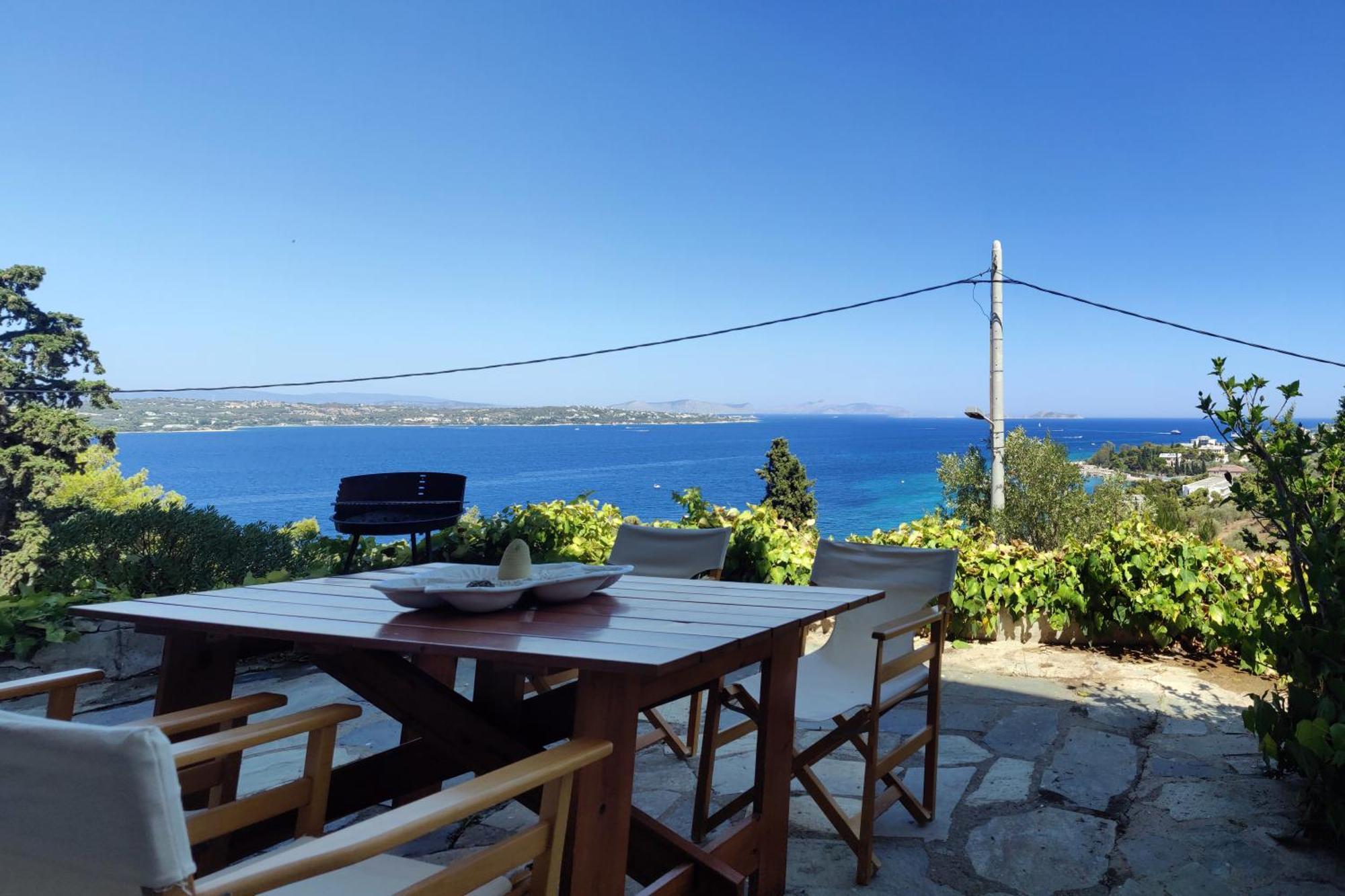 Ligoneri Hillside Cottage Bay View Spétses Exterior foto