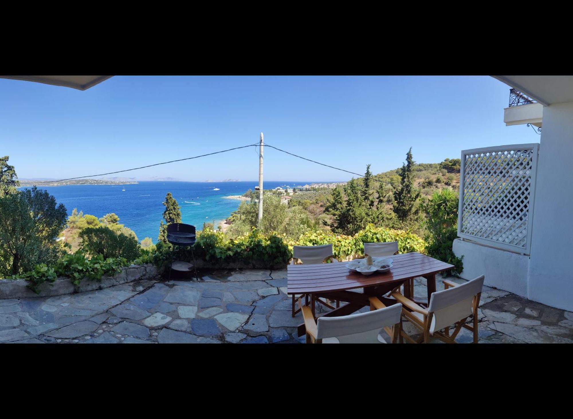Ligoneri Hillside Cottage Bay View Spétses Exterior foto